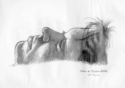 Self Portrait Lying Down